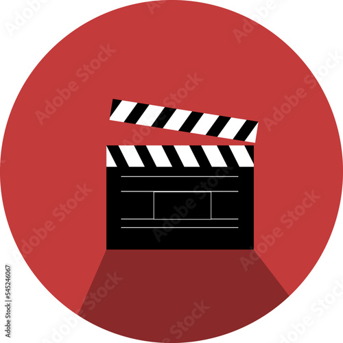 cinema and Movie icon with flat style