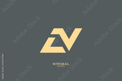 Alphabet letter LN, NL, L, N icon logo vector.