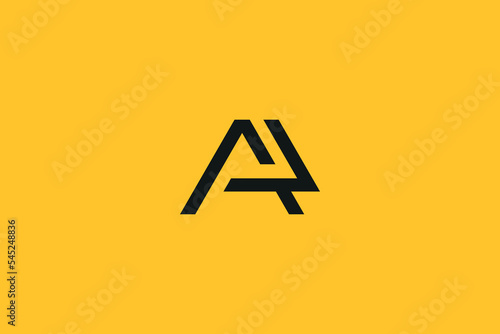 Abstract AR, RA, A, R Letters Logo Monogram icon