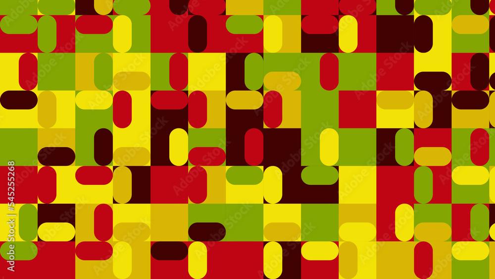 yellow, red and green geometric pattern, wallpaper for tile, banner, tableclothe yellow, red and green geometric pattern, wallpaper for tile, banner, tableclothe