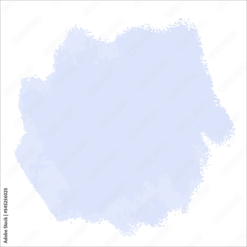 A blue spot of paint without a background. Vector brushstroke for backgrounds and other designs. A blue spot of paint without a background. Vector brushstroke for backgrounds and other designs.