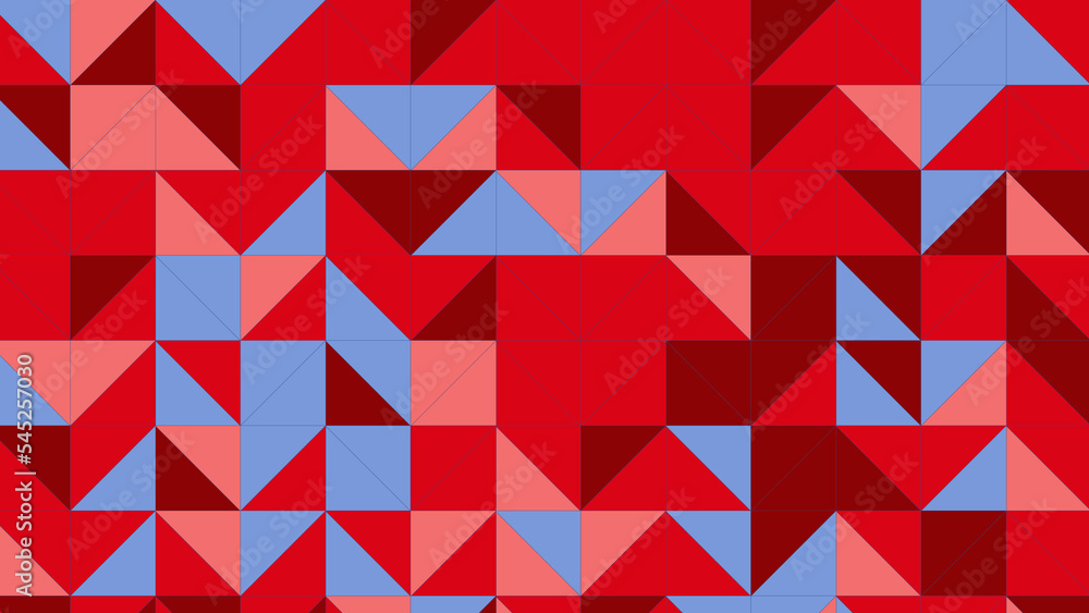 red, pink and blue geometric pattern, wallpaper for fabric, tile and tablecloth red, pink and blue geometric pattern, wallpaper for fabric, tile and tablecloth
