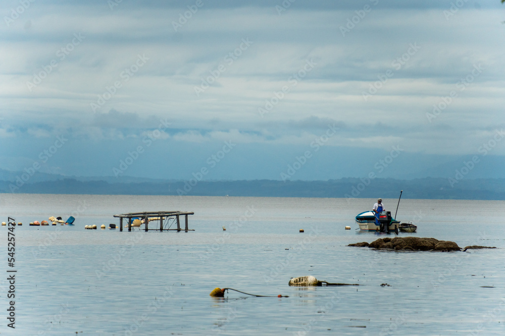 fishing boat on the beach