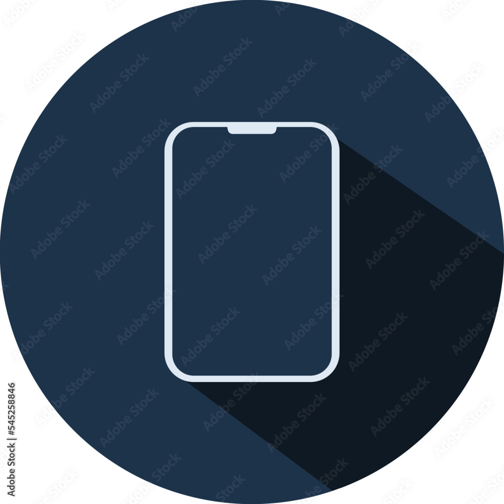 Flat Web Service Icon with rounded shape and shadow Flat Web Service Icon with rounded shape and shadow