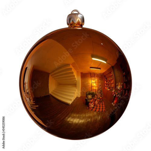 Bolas de navidad con fondo transparente PNG
