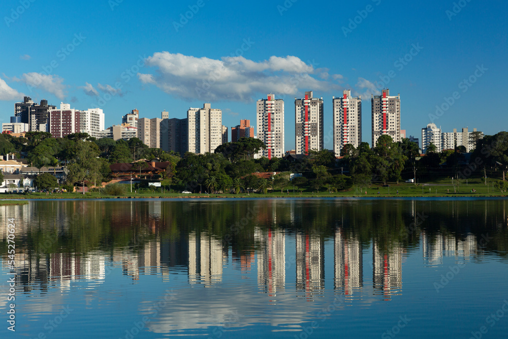 Barigui Park in Curitiba Parana Brazil. 