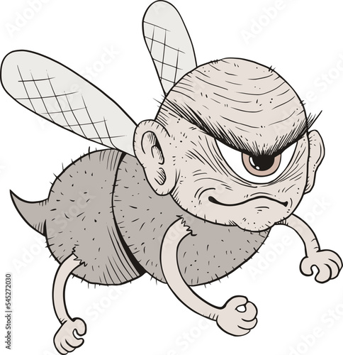 Design of mutant insect flying