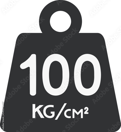 warning maximum weight symbol
