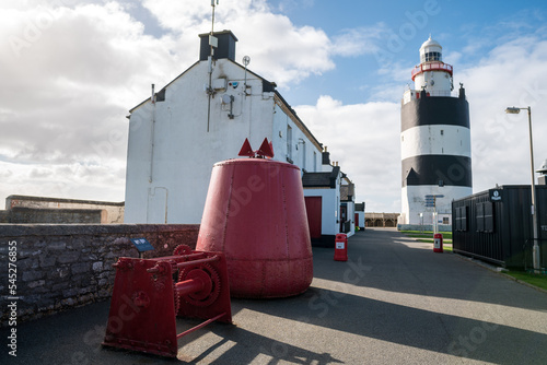 Lighthouse at Hook Head, County Wexford, Ireland photo