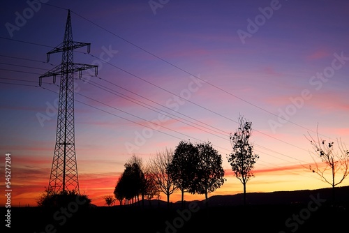 sunset power pole