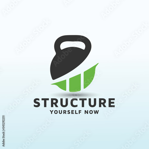 strong financial literacy business logo design