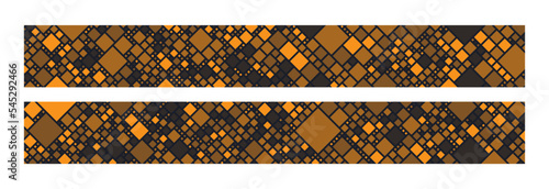 Super banner ad. Web3 blockchain technology background.