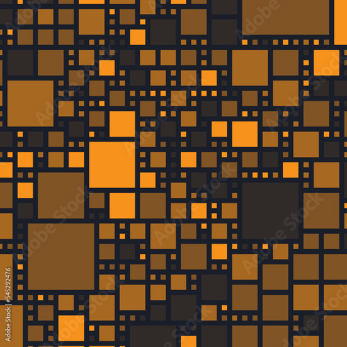 Blockchain and cryptocurrency web3 square banner ad