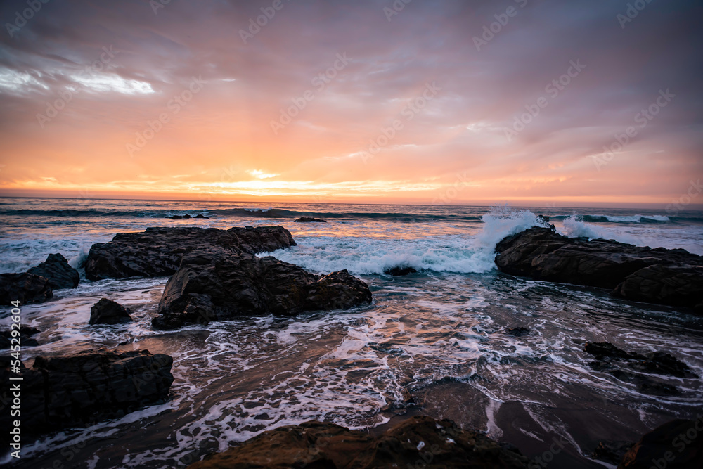 Cambria, California Sunset Cambria, California Sunset