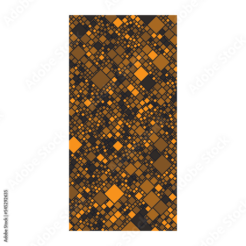 Blockchain filmstrip banner ad. Web3 and cryptocurrency background