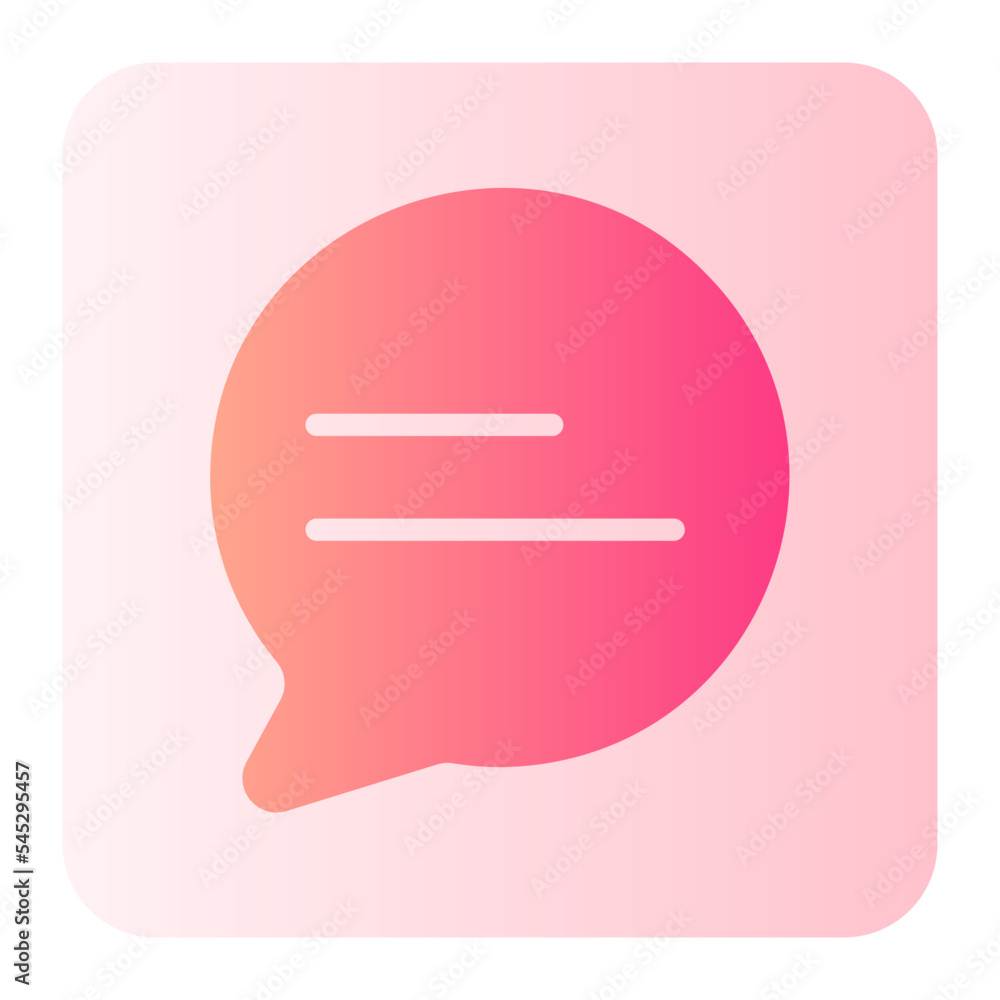 chat gradient icon chat gradient icon