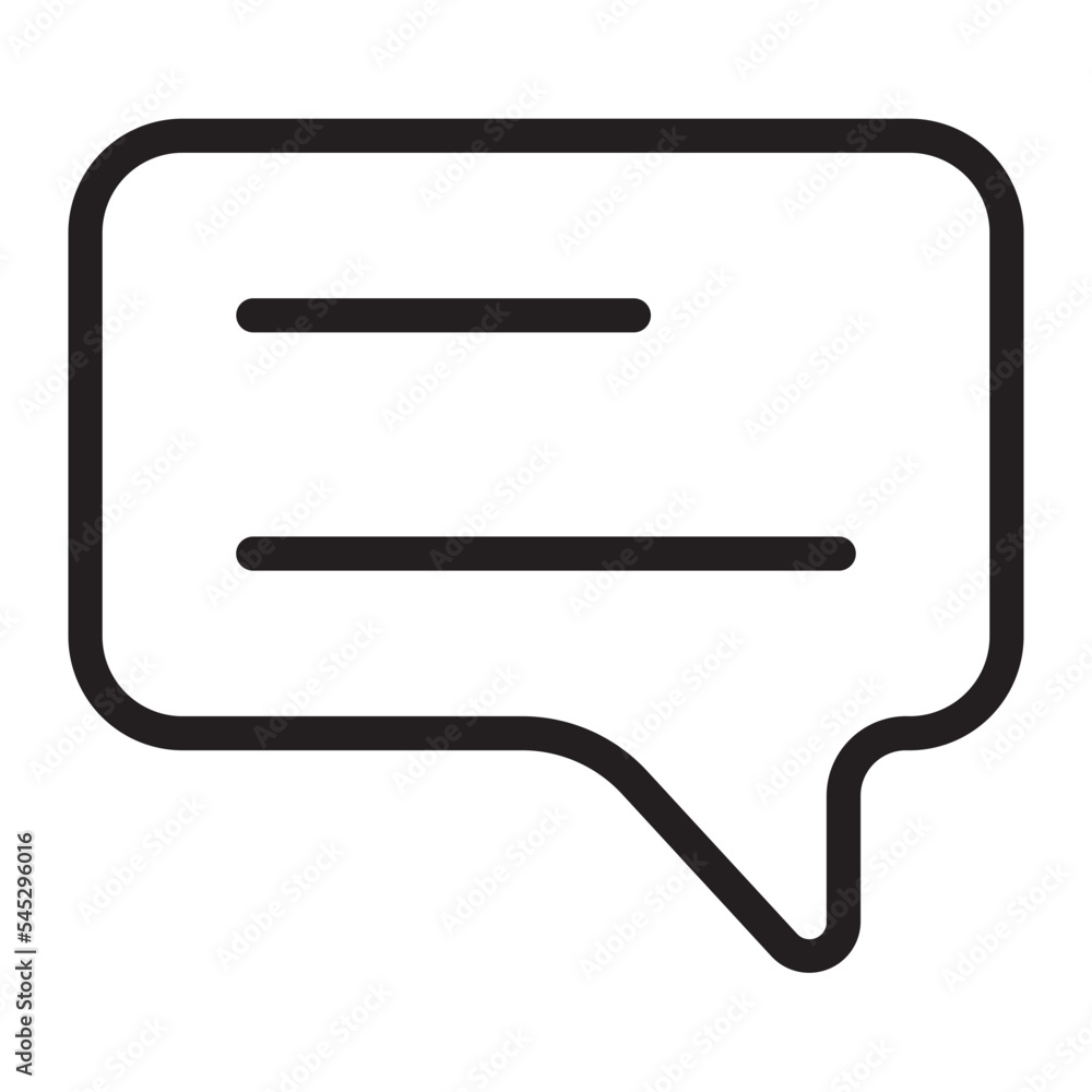 chat line icon chat line icon