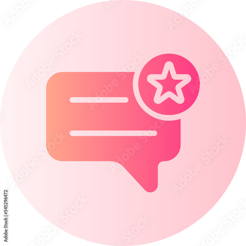 favourite gradient icon