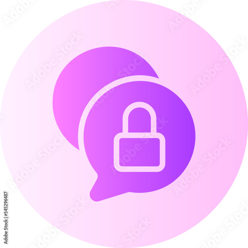 private chat gradient icon