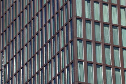 detail of Hamburg's urban modern architecture