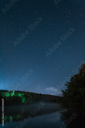 night sky with stars
