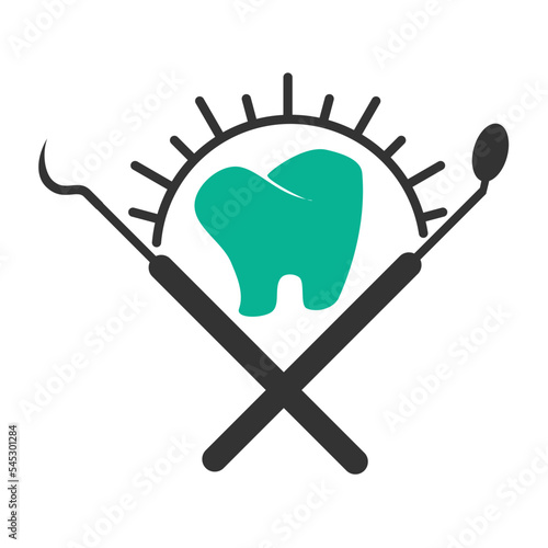 dental care logo design Icon Illustration Brand Identity