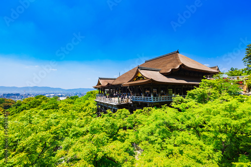 Obraz na płótnie 京都 清水寺 w salonie