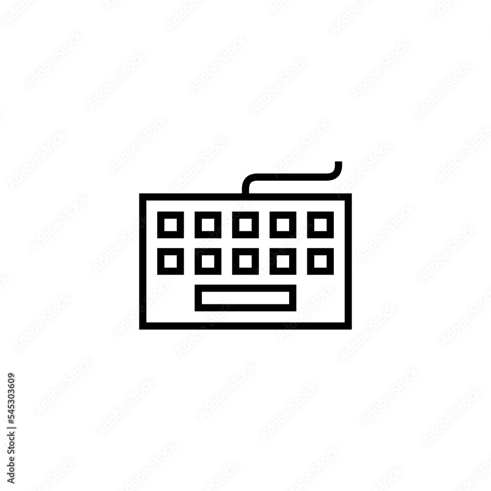 Keyboard icon vector illustration. keyboard sign and symbol Keyboard icon vector illustration. keyboard sign and symbol