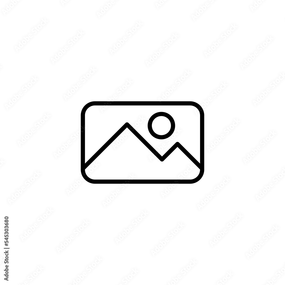 Picture icon vector illustration. photo gallery sign and symbol. image icon Picture icon vector illustration. photo gallery sign and symbol. image icon