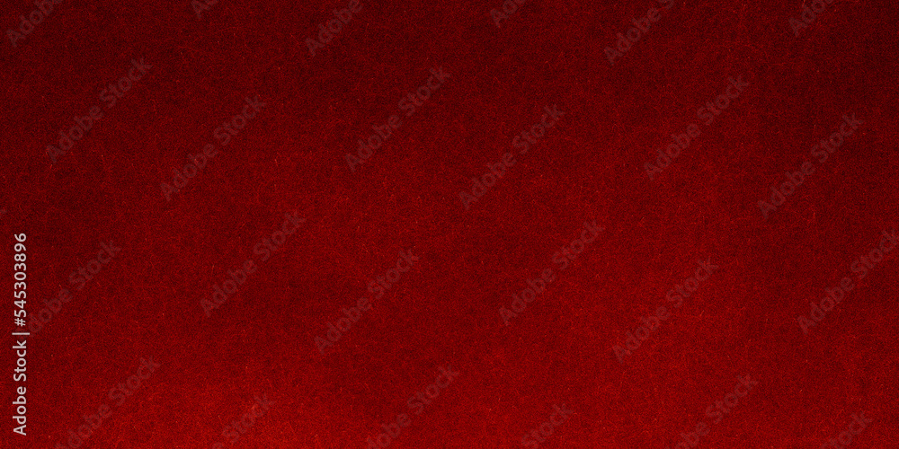 red background