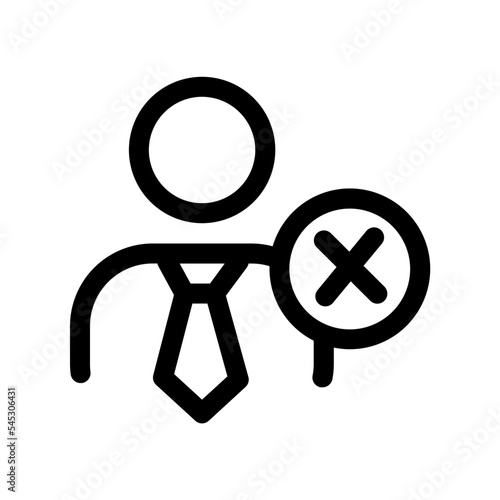 Accept Approve Business Employee Man User Icon