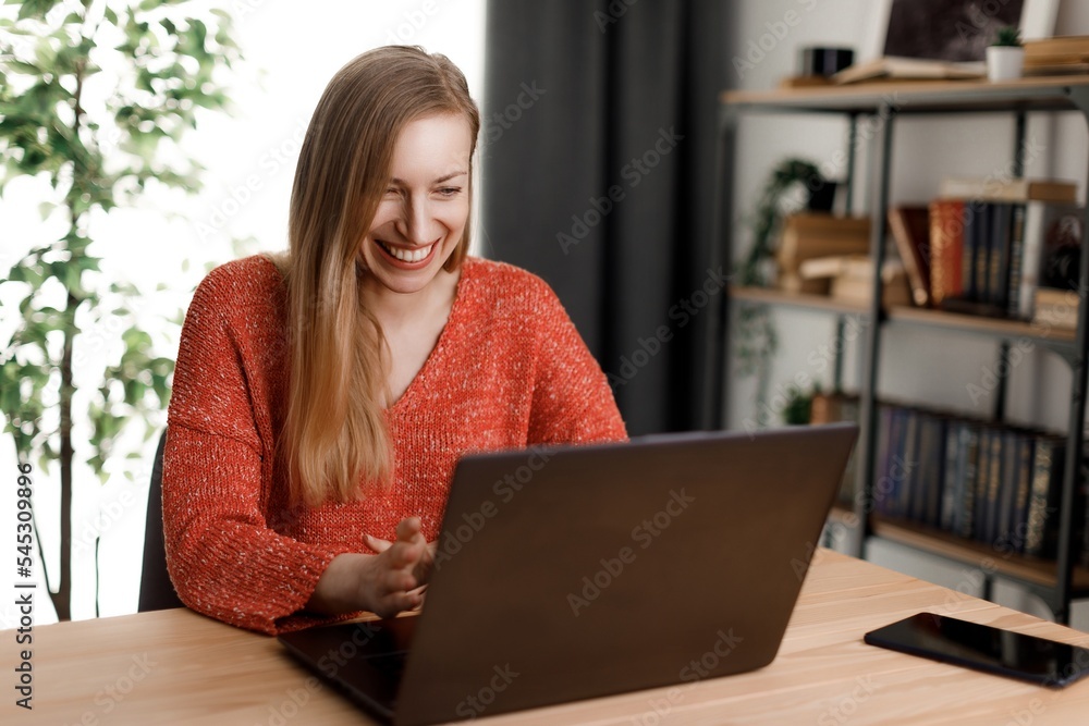 Woman working on laptop Woman working on laptop