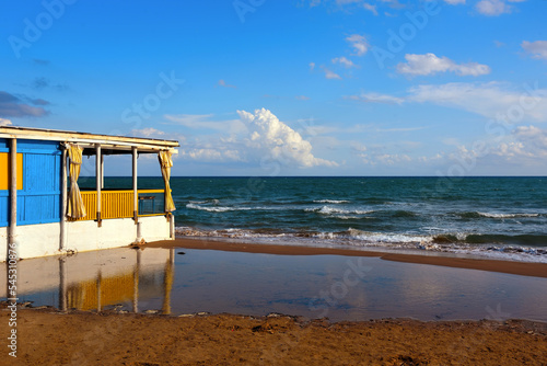 punta secca beach ragusa sicily italy