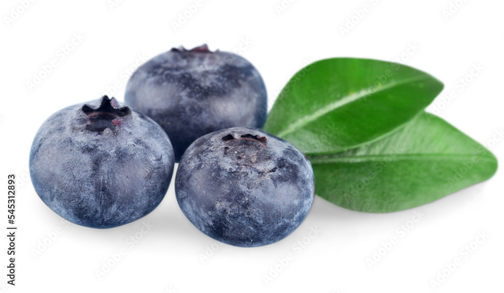Blueberries isolated on white background Blueberries isolated on white background