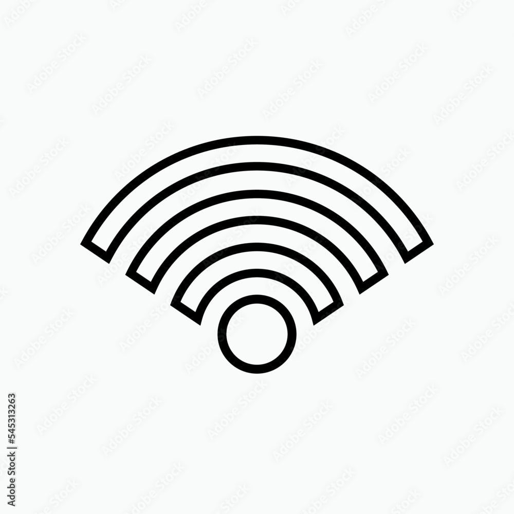 Signal Icon . Wifi, Transmission Symbol. Sign and Symbol for Design, Presentation, Website or Apps Elements – Vector. Signal Icon . Wifi, Transmission Symbol. Sign and Symbol for Design, Presentation, Website or Apps Elements – Vector.