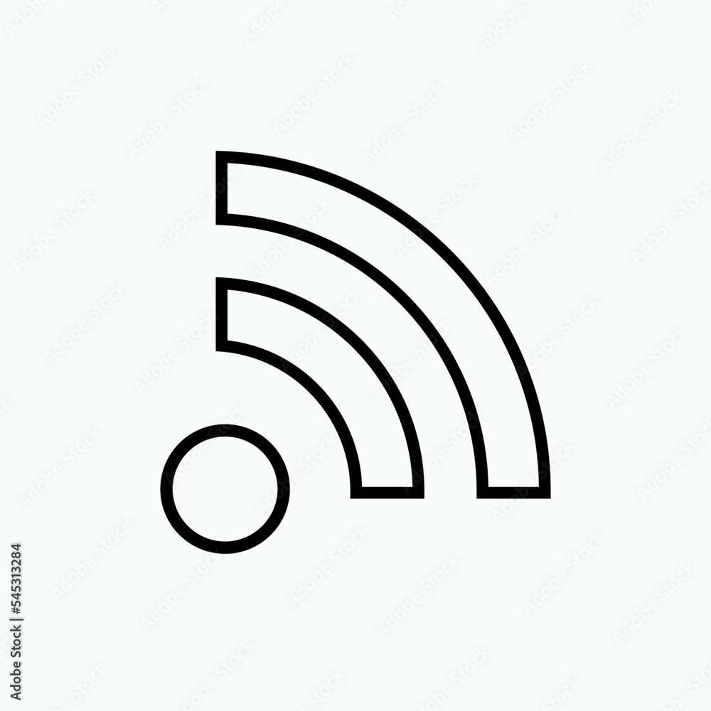 Signal Icon . Wifi, Transmission Symbol. Sign and Symbol for Design, Presentation, Website or Apps Elements – Vector. Signal Icon . Wifi, Transmission Symbol. Sign and Symbol for Design, Presentation, Website or Apps Elements – Vector.