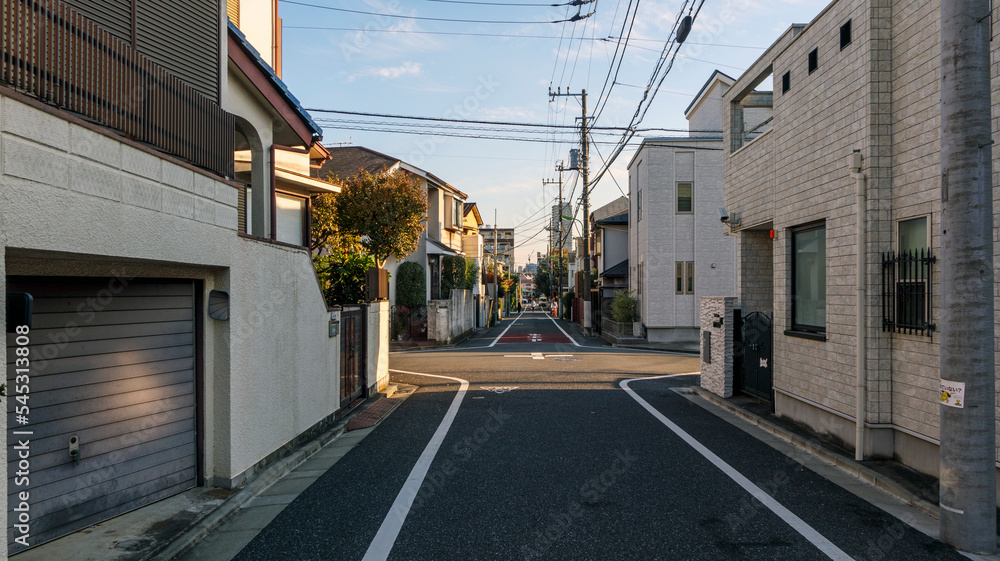 都内の裏路地