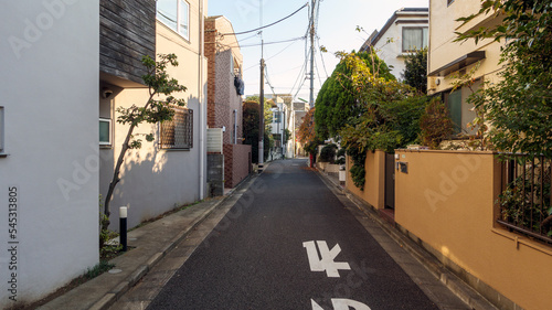都内の裏路地