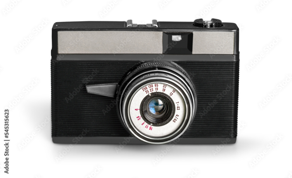 Old retro vintage Black Camera