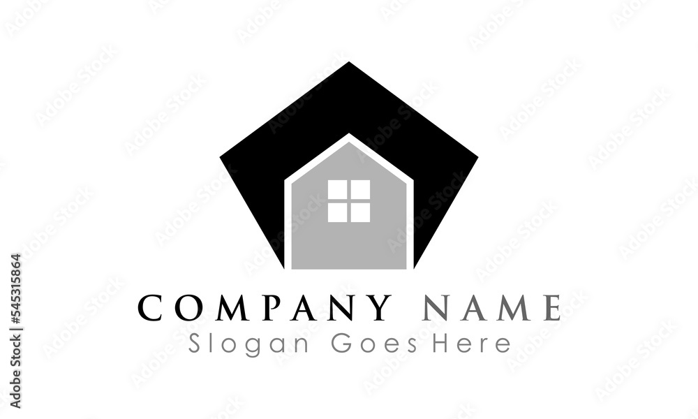 home property building icon logo home property building icon logo
