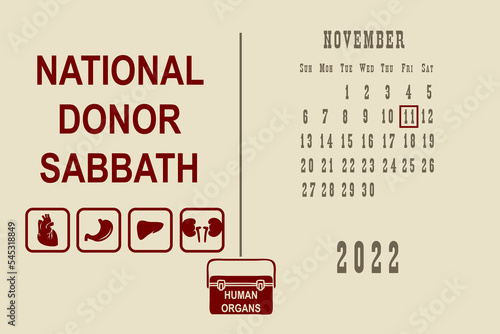 National Donor Sabbath
