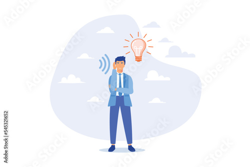 Active listening, communication skill to process information for job effectiveness, engage or aware on discussion or conversation concept, flat vector modern illustration