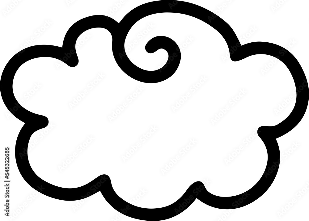 hand draw weather element hand draw weather element