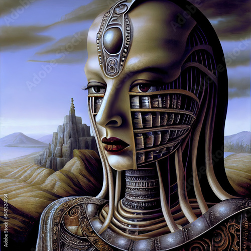 Surreal Landscape Portrait