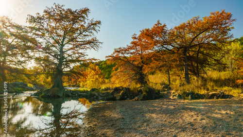 Fall at Pedernales Falls State Park in Blanco, Texas (Texas Hill Country)