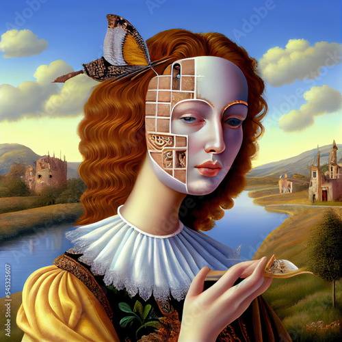 Surreal Landscape Portrait