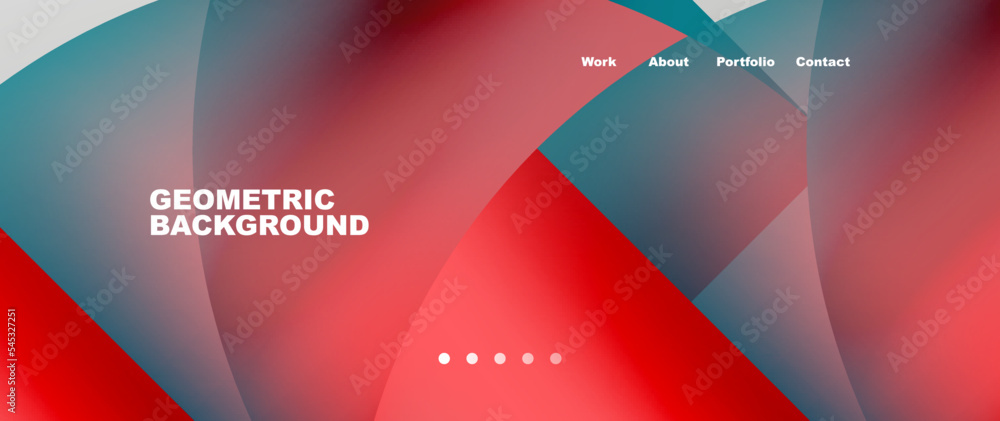 Circles and round elements abstract background design for wallpaper ...