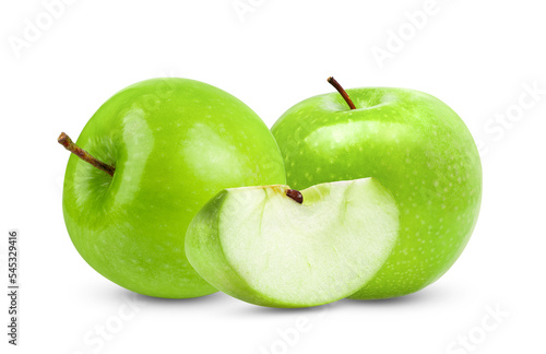 Green Apple Isolated on transparent png