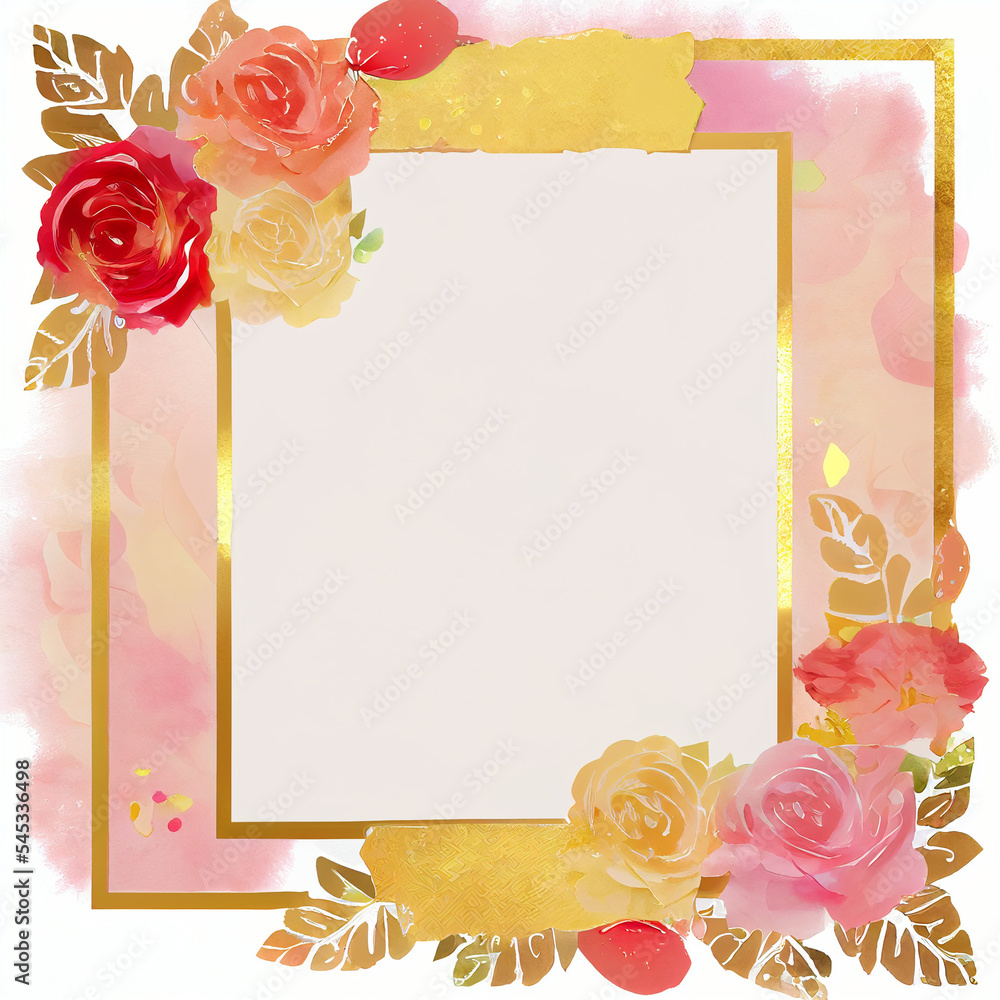 frame with valentine design,,wedding card,roses