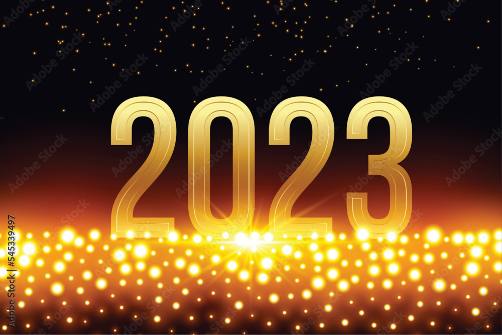 happy new year 2023 glowing background with sparkle happy new year 2023 glowing background with sparkle